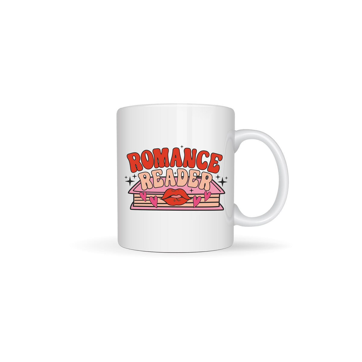 Romance Reader - Book Themed Designs White Ceramic Mugs 11oz or 15oz