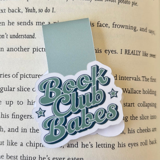 Book Club Babe Magnetic Bookmark