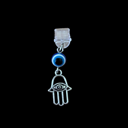 Evil Eye and Hand Kindle Charm