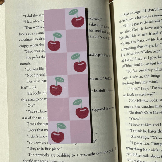 Coquette Themed Laminated Bookmark